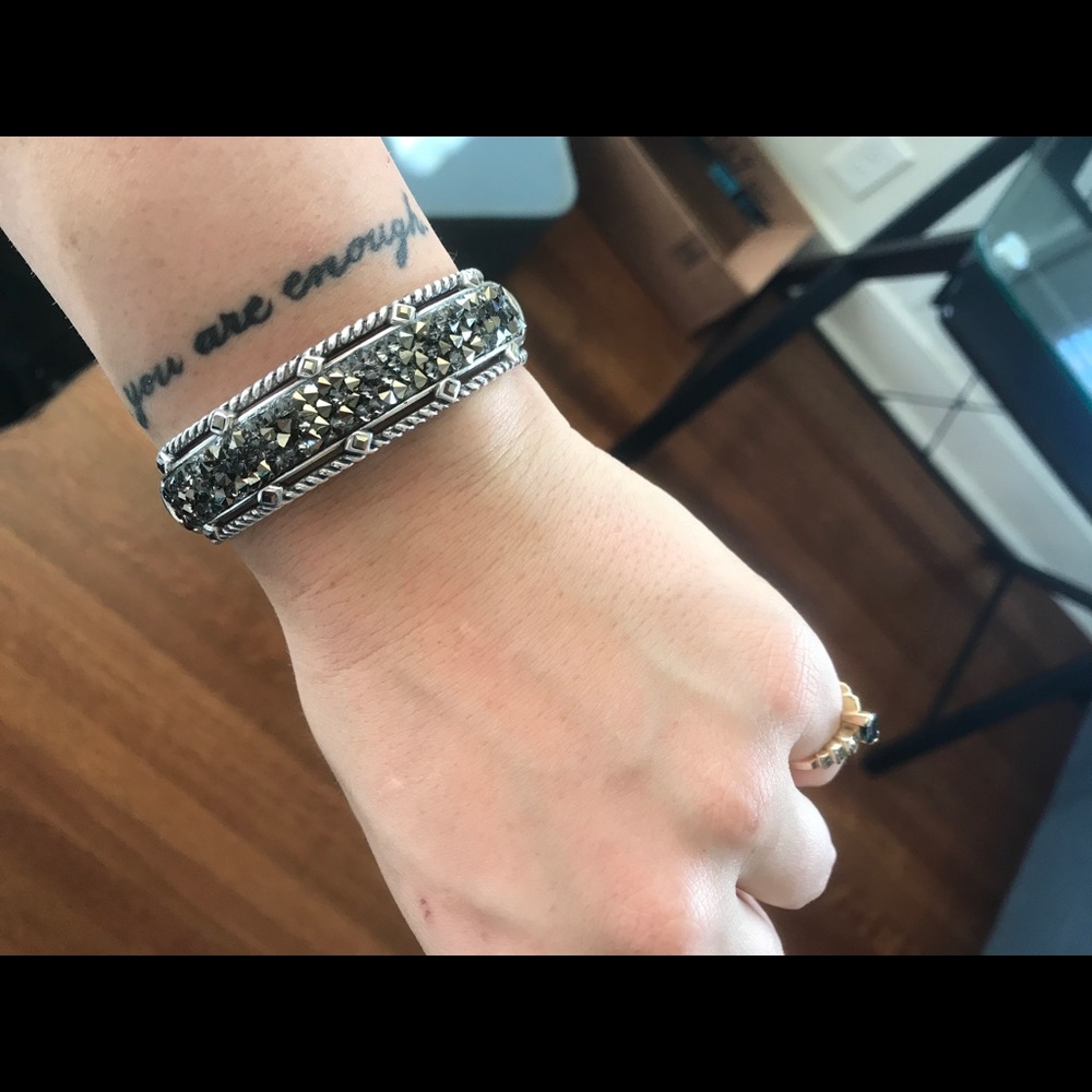 Brighton Silver studded bracelet